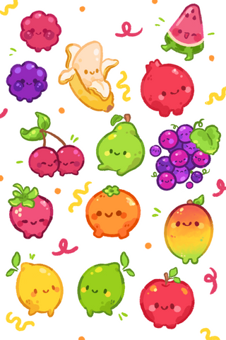 Fruities Sticker Sheet