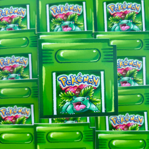 Green Cartridge Sticker