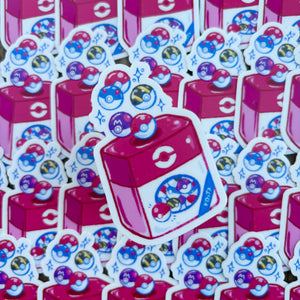 Pokeball Drops Sticker