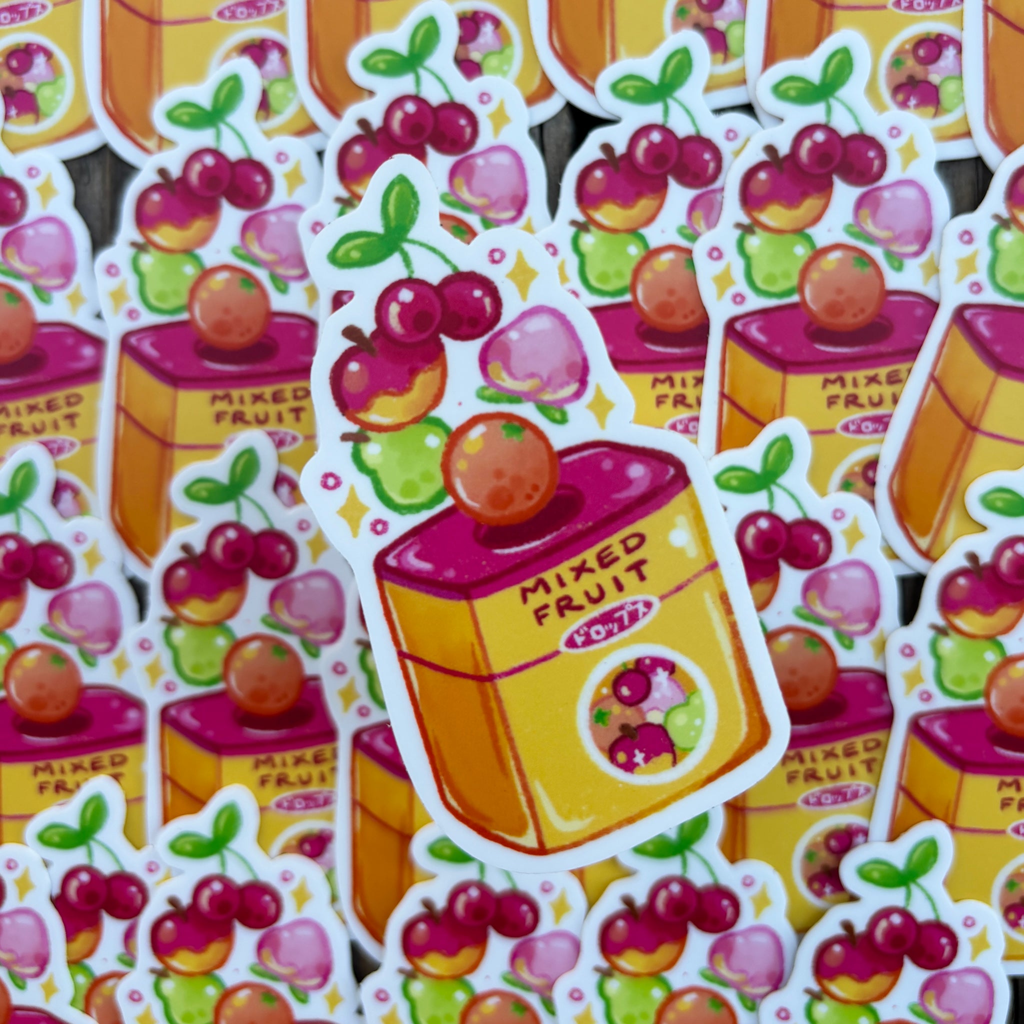 Fruit Drops Sticker