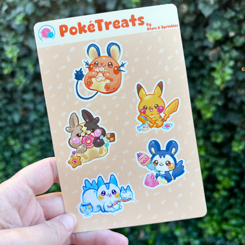 PokeTreats Sticker Sheet