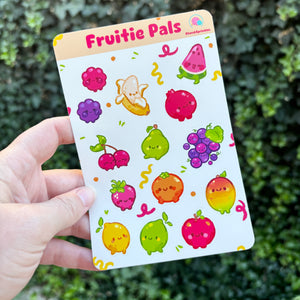 Fruitie Pals Sticker Sheet