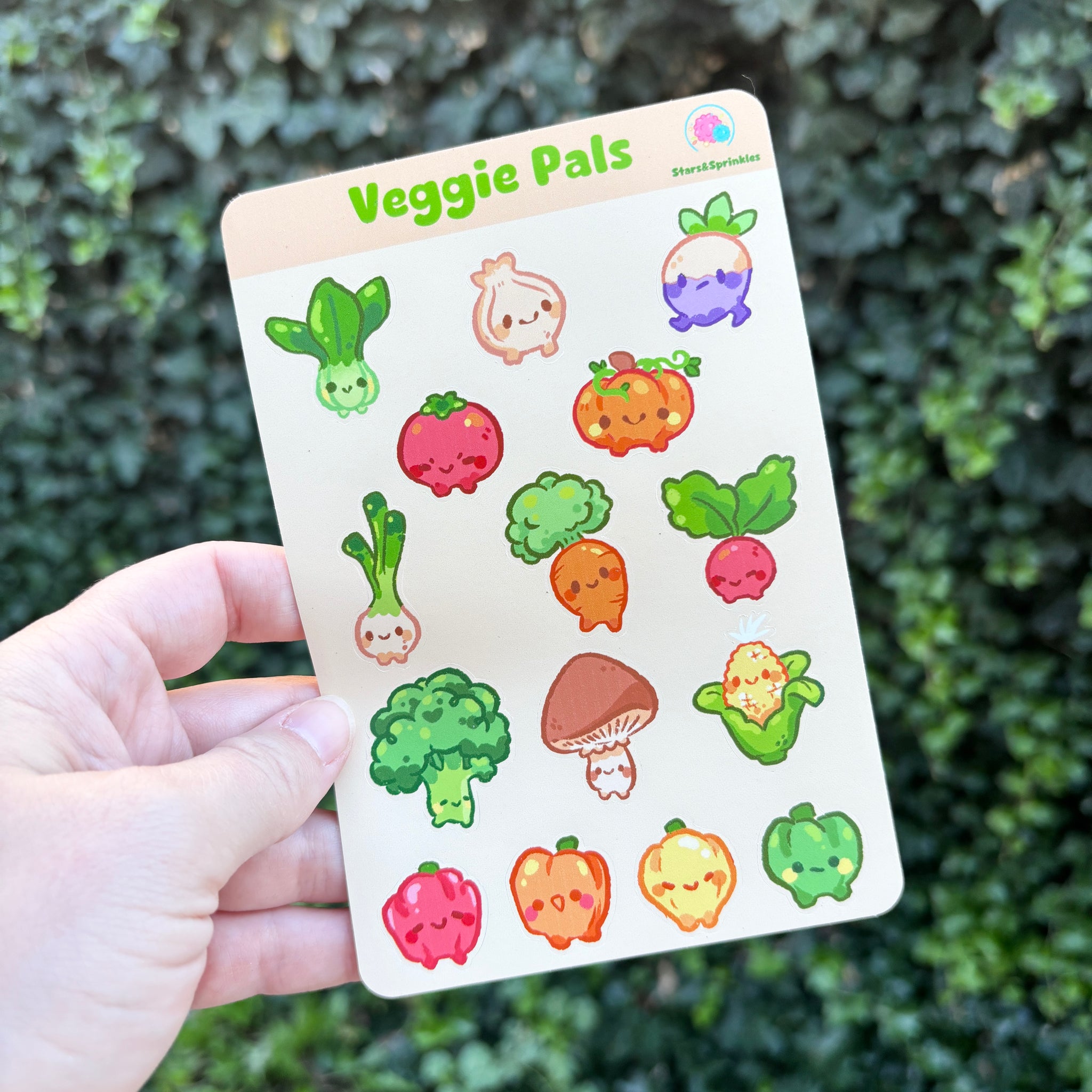 Veggie Pals Sticker Sheet