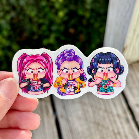 Kpop Ramyeon Sticker