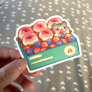 Fruit Box Vinyl Sticker