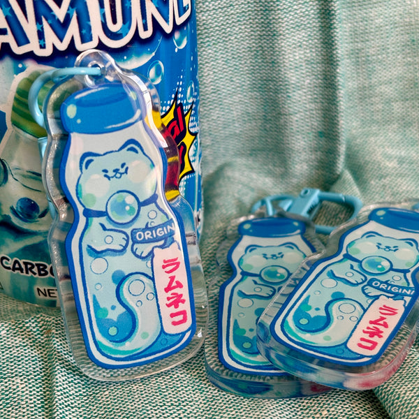 Ramuneko Keychain