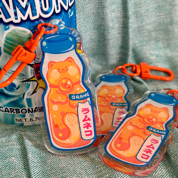 Ramuneko Keychain