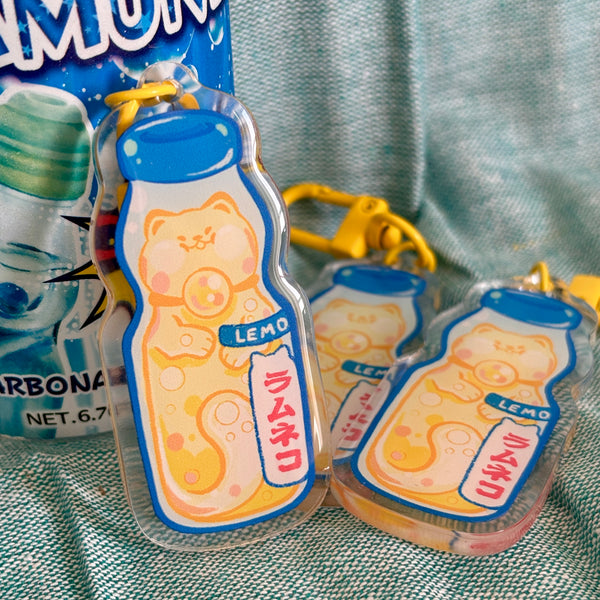 Ramuneko Keychain