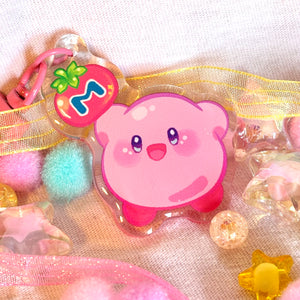 Kirby Metamato Keychain