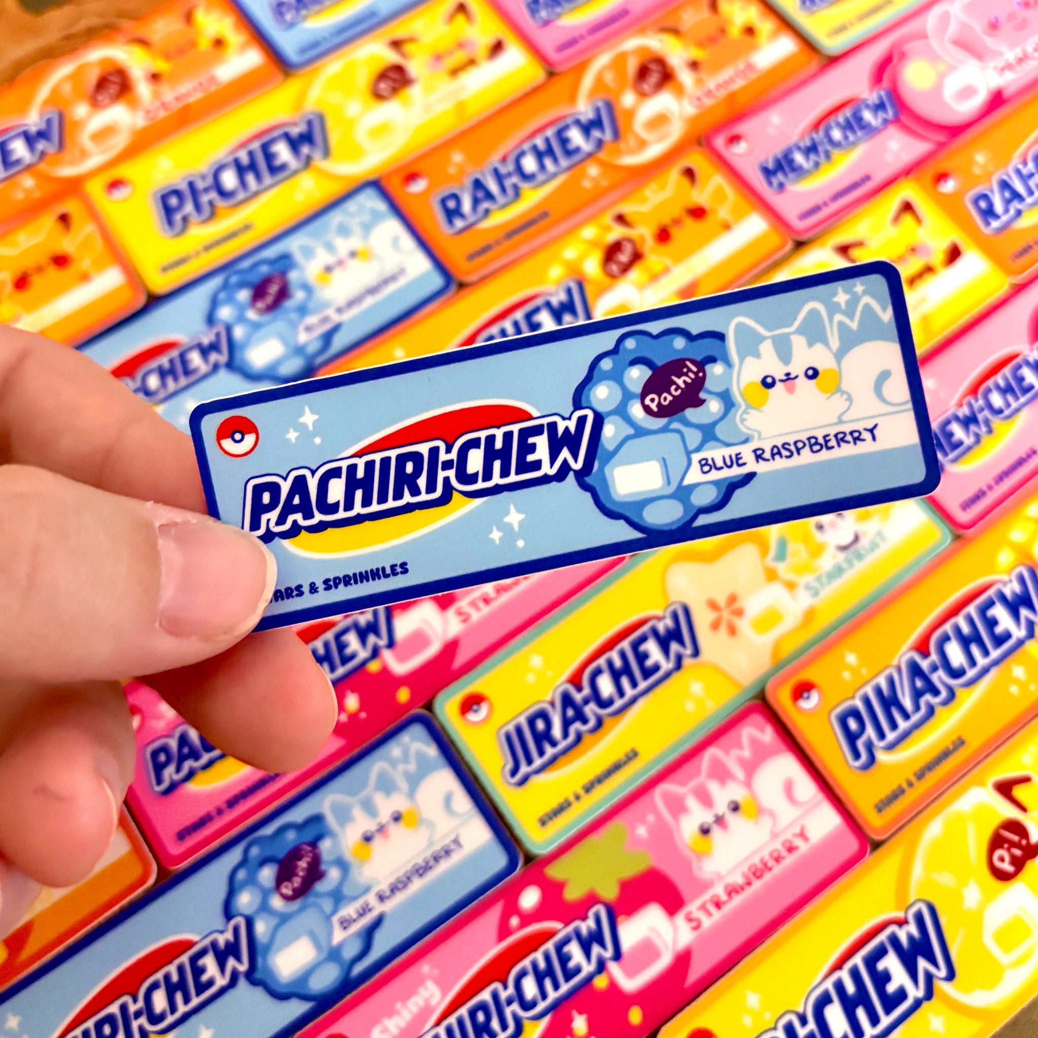 Pachiri-Chew Sticker